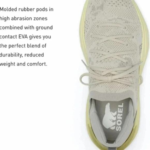 Sorel Women's Explorer Blitz Stride Lace Up‎ Shoes Size 9 NWOB - Picture 6 of 10